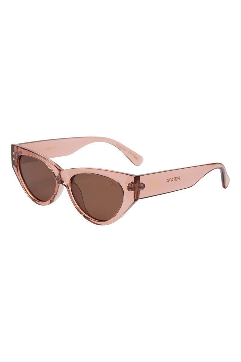 I-SEA - Carly with Watermelon Frame and Brown Polarized Lenses