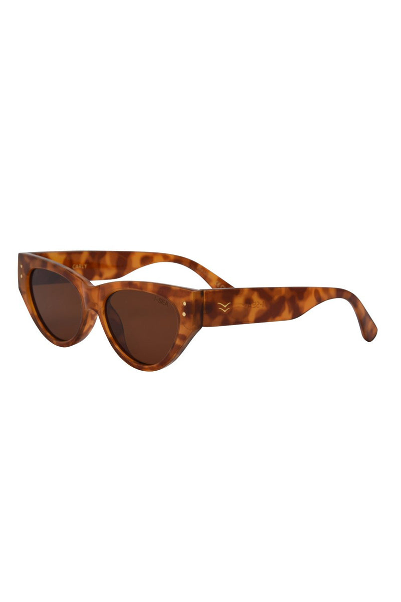I-SEA - Carly with Havana Tort Frame and Brown Polarized Lenses