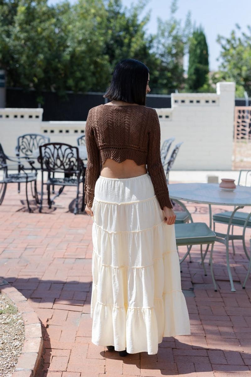 Nectar Clothing - Tiered Maxi Skirt