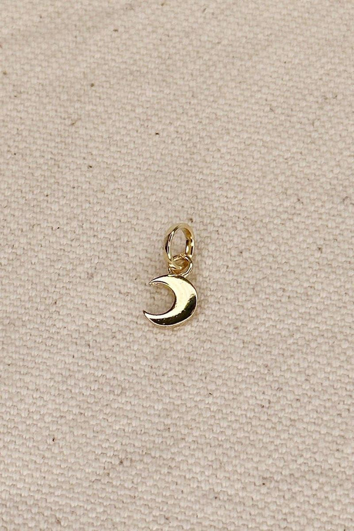 GoldFi - Mini Crescent Moon Charm
