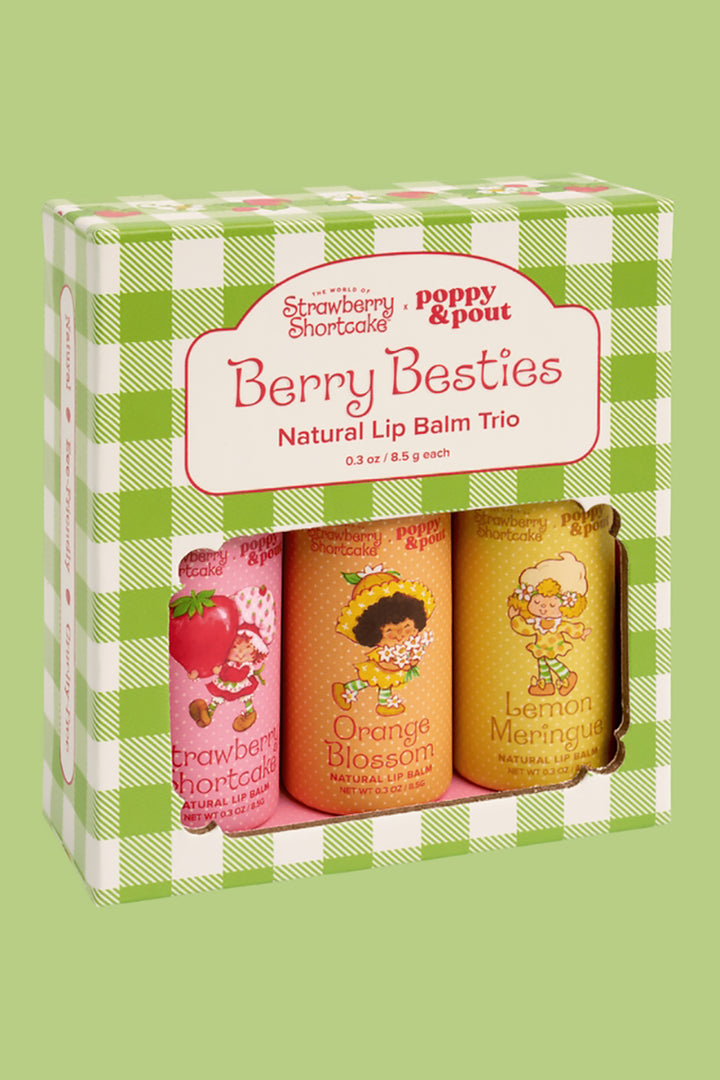 Poppy & Pout - Limited Edition, Gift Set, Lip Balm Trio