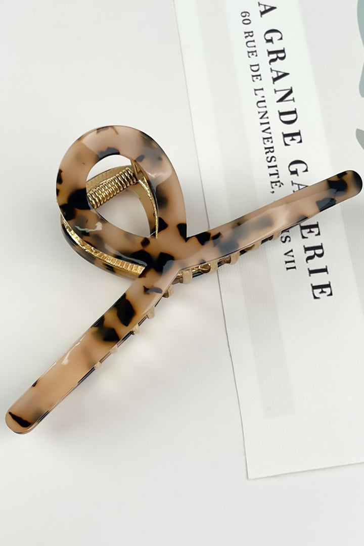 SoapElenGlen - Metal Plate Irregular Hair Claw Clip
