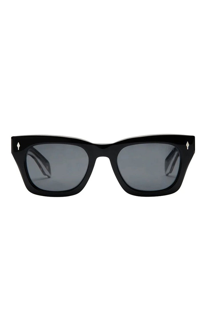 I-SEA - Crosby with Black Frames and Smoke Polarized Lenses