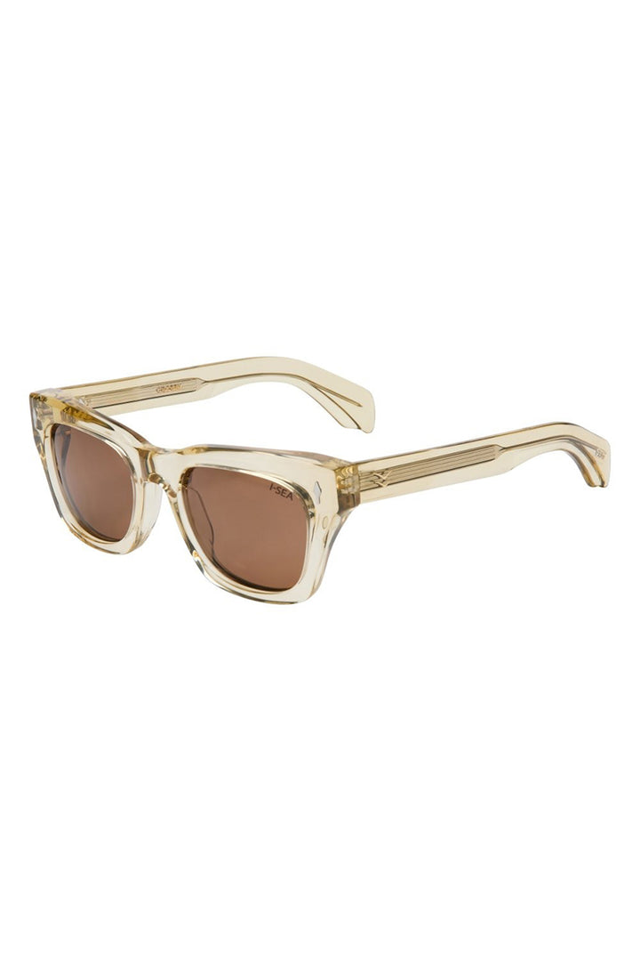 I-SEA - Crosby with Lemon Frames and Brown Polarized Lenses