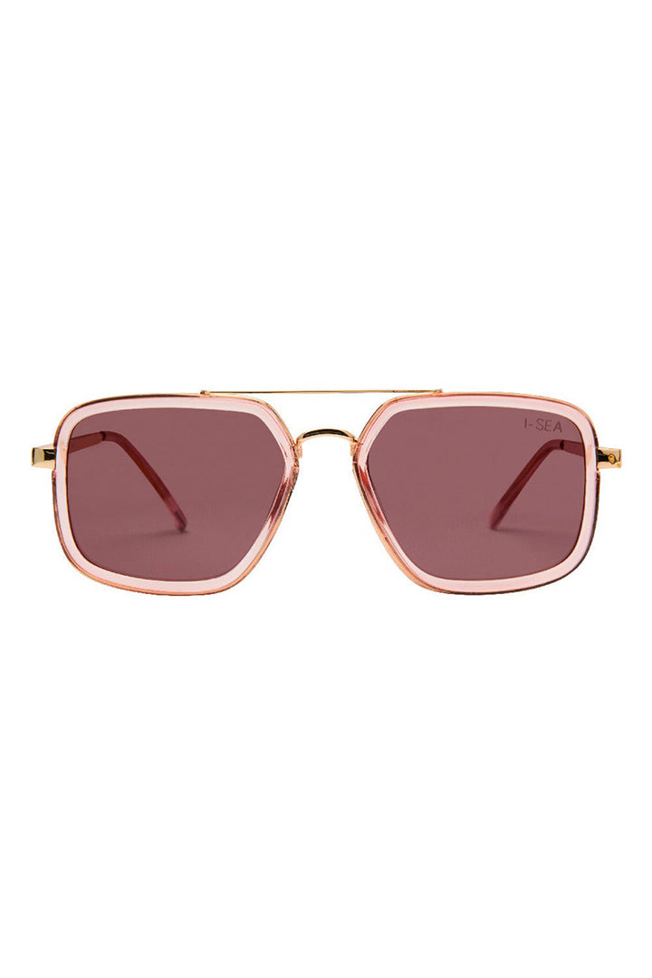 I-SEA - Cruz with Watermelon Frames and Plum Polarized Lenses