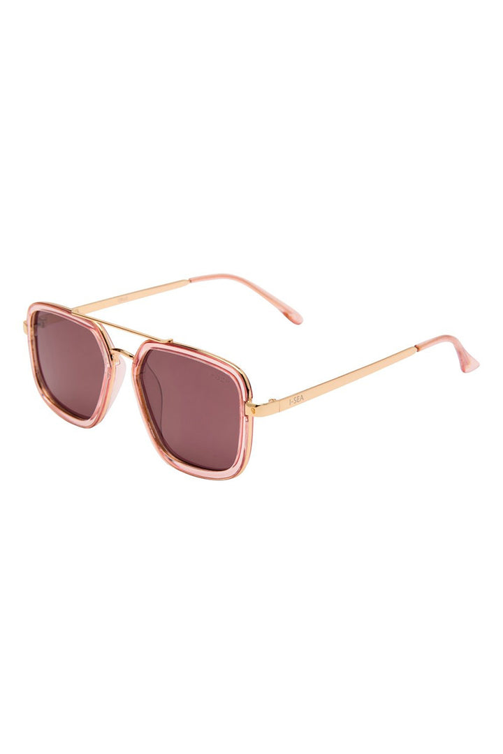 I-SEA - Cruz with Watermelon Frames and Plum Polarized Lenses