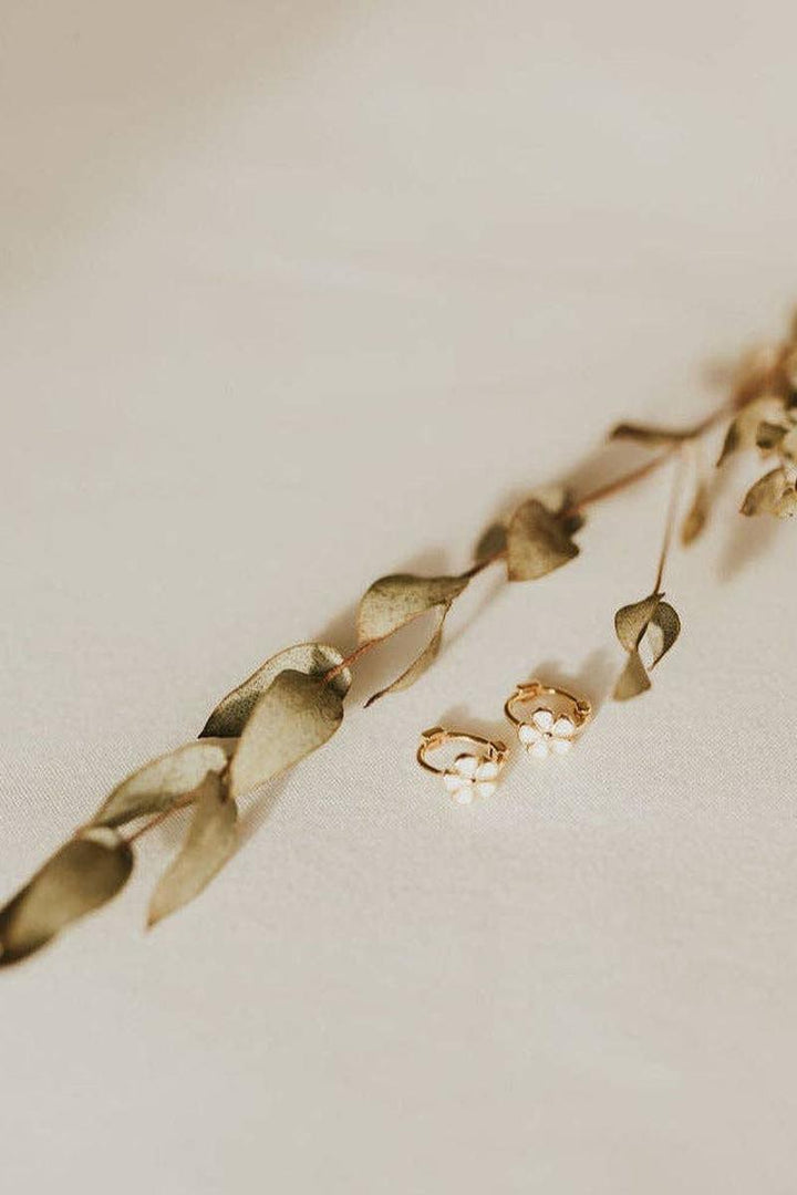 Mauve Jewelry Co. - Flower Mini Hoops