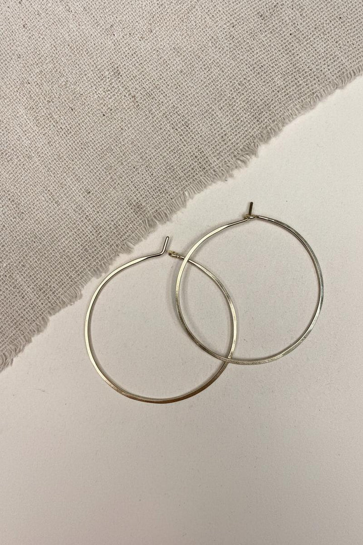 Elysium Jewelry - Circle Hoops in 14k Gold Filled