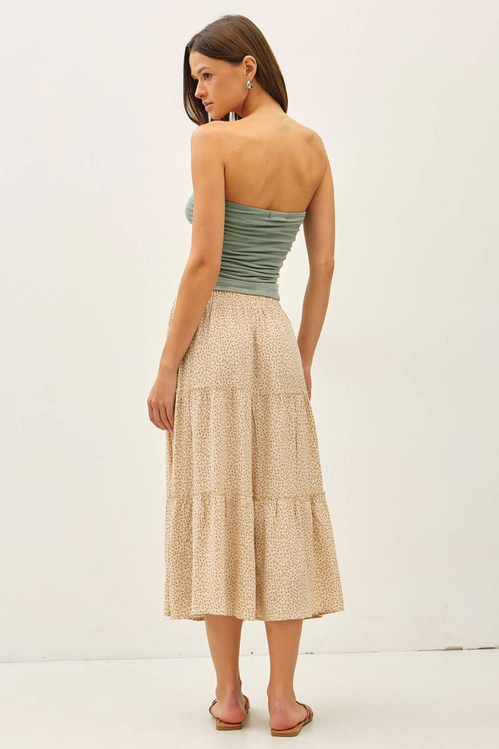 Be Cool - Jersey Ruched Crop Tube Top