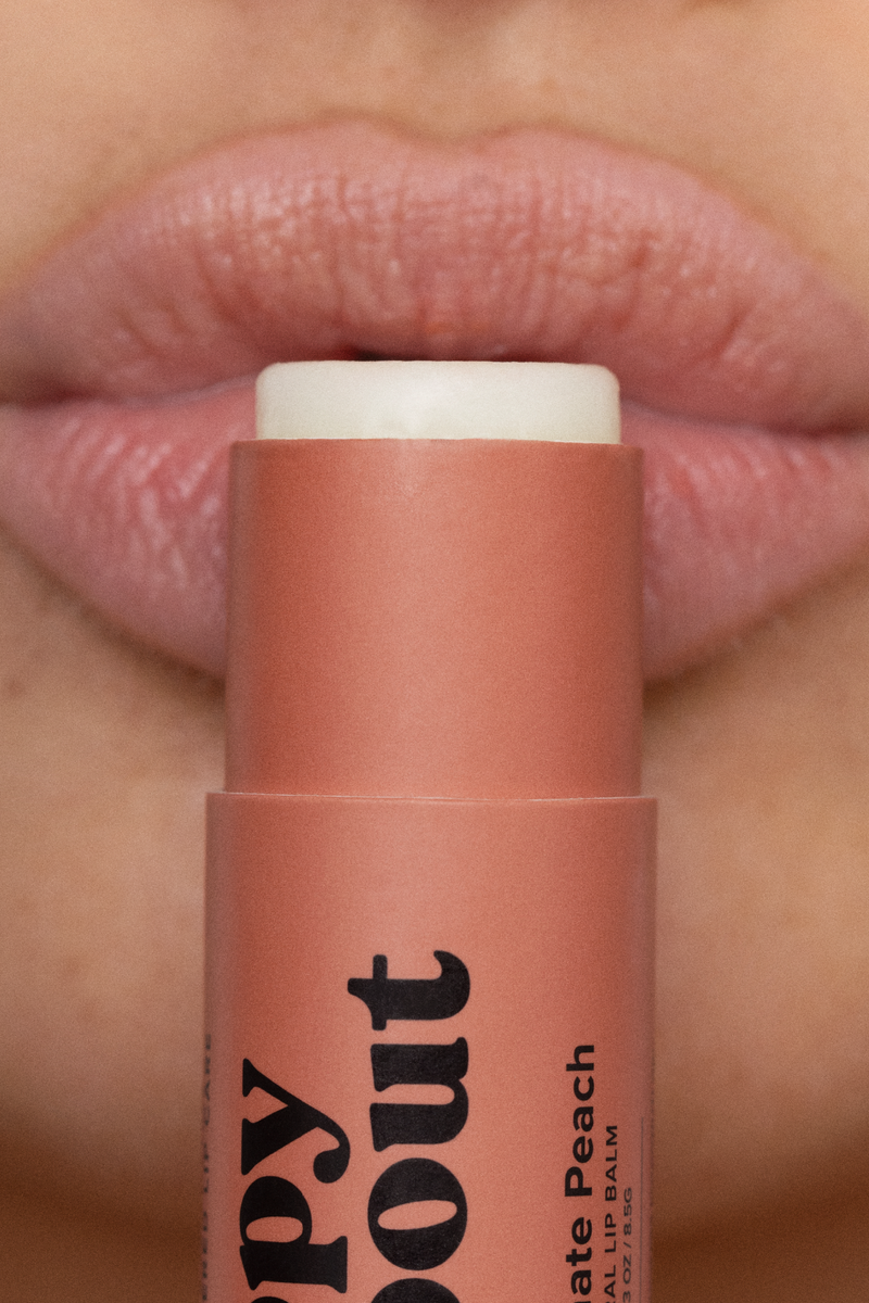 Poppy & Pout - Lip Balm, Pomegranate Peach