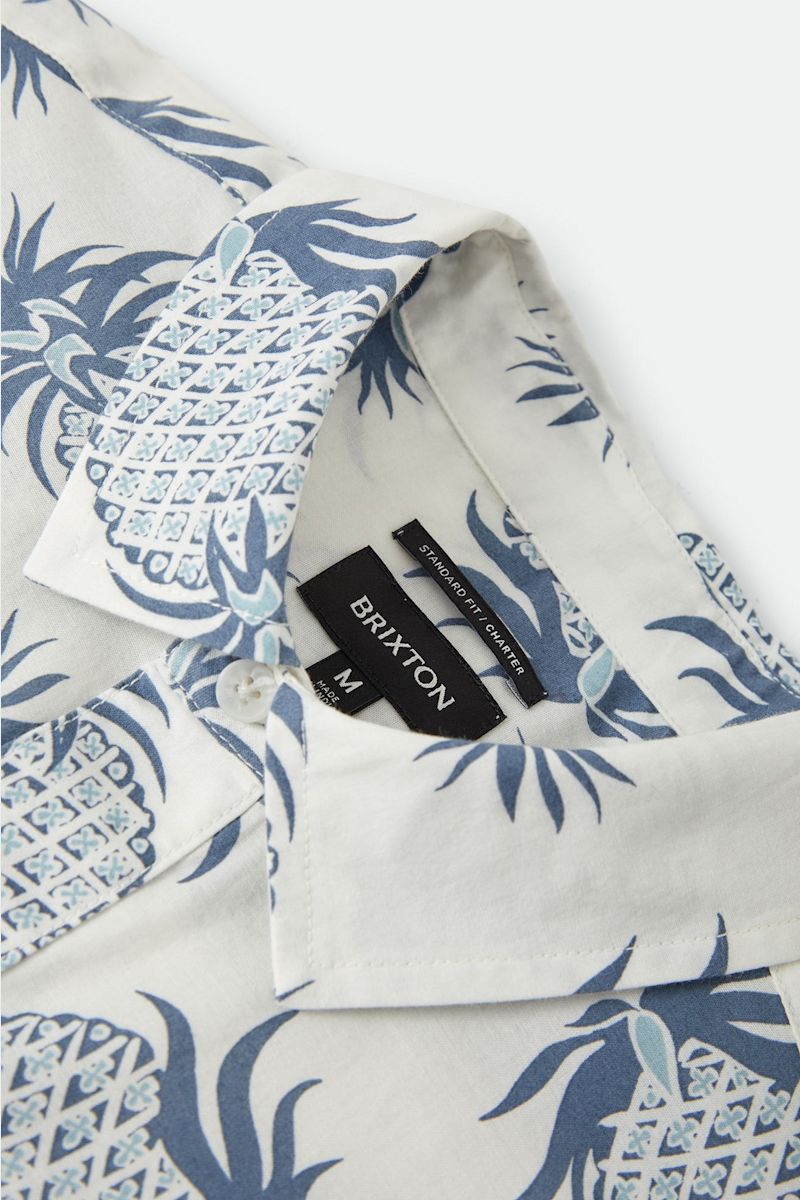 Brixton - Charter Print Woven Short Sleeve Shirt
