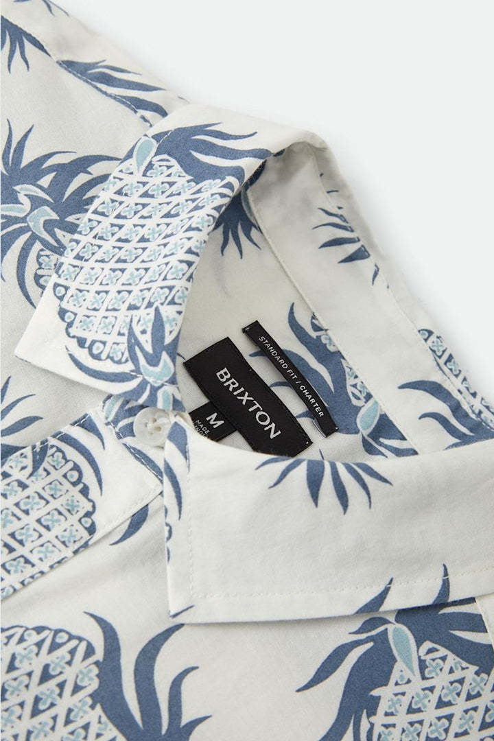 Brixton - Charter Print Woven Short Sleeve Shirt