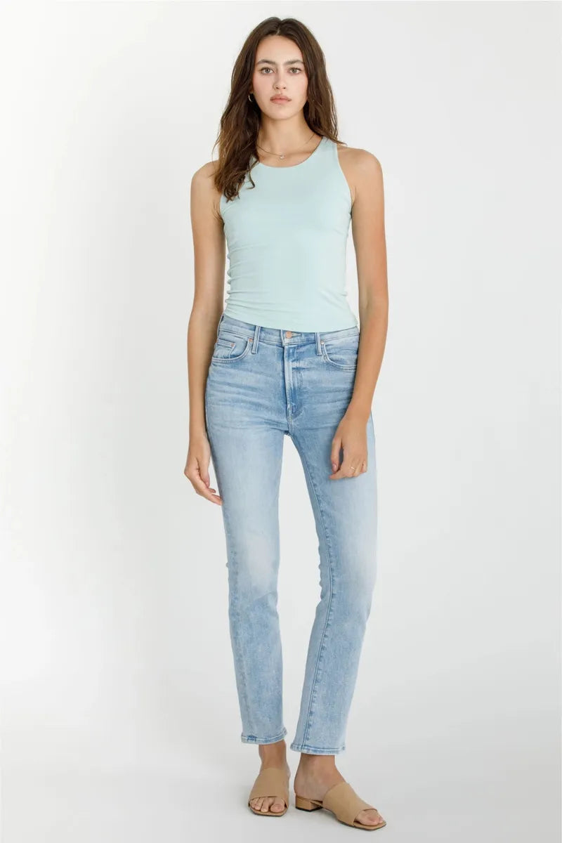 Be Cool - High Round Neck Full Length Basic Tank