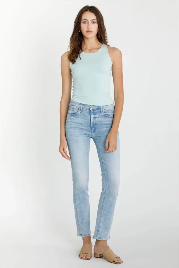 Be Cool - High Round Neck Full Length Basic Tank
