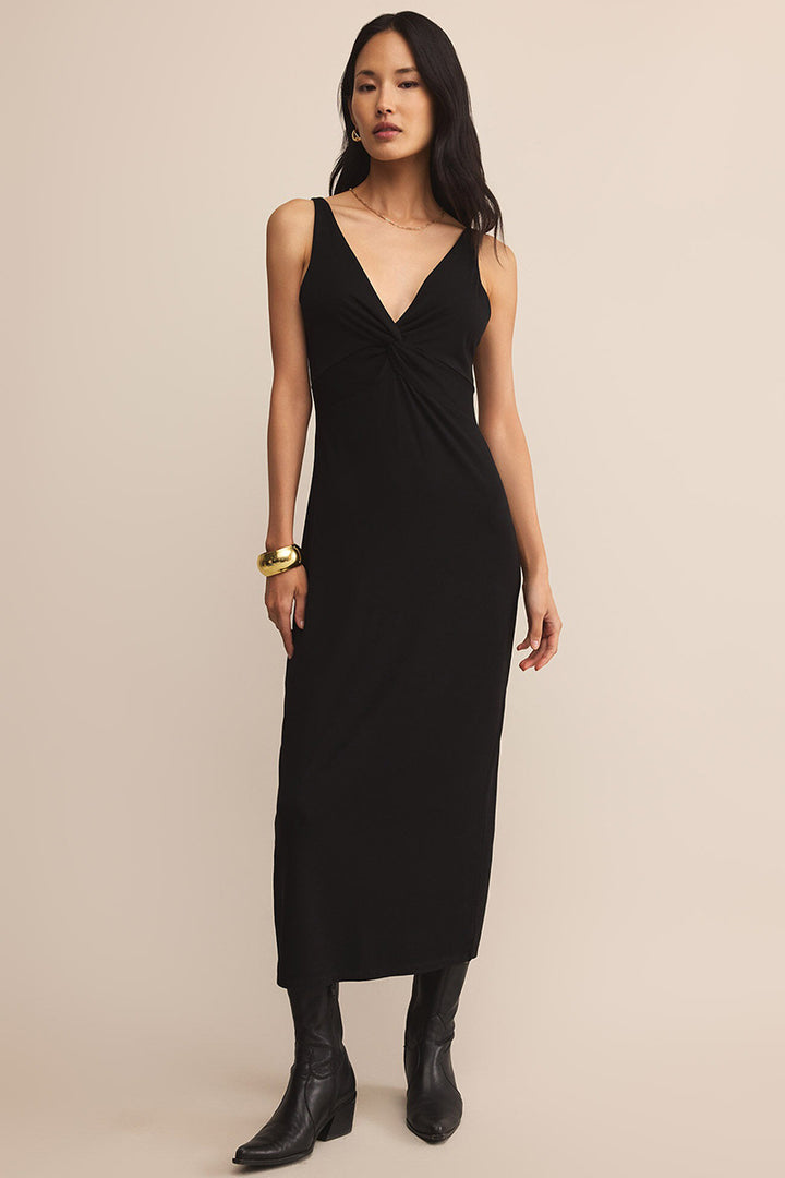 Z Supply - Eleve Midi Dress in Black