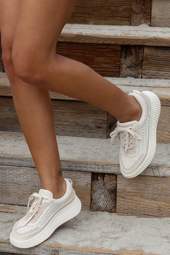 dolce vita - Dolen Sneakers in Sandstone Knit