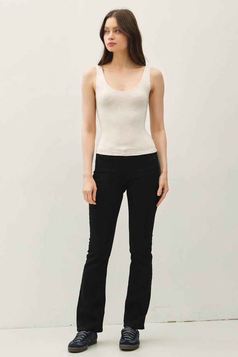 Be Cool - Soft Core Basic Scoop Neck Tank