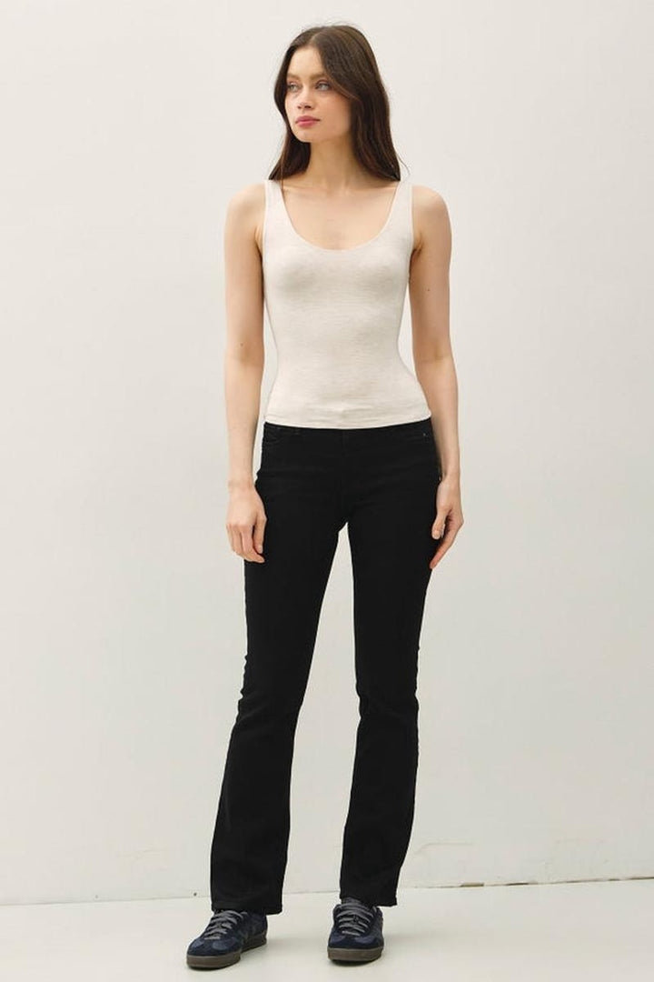 Be Cool - Soft Core Basic Scoop Neck Tank