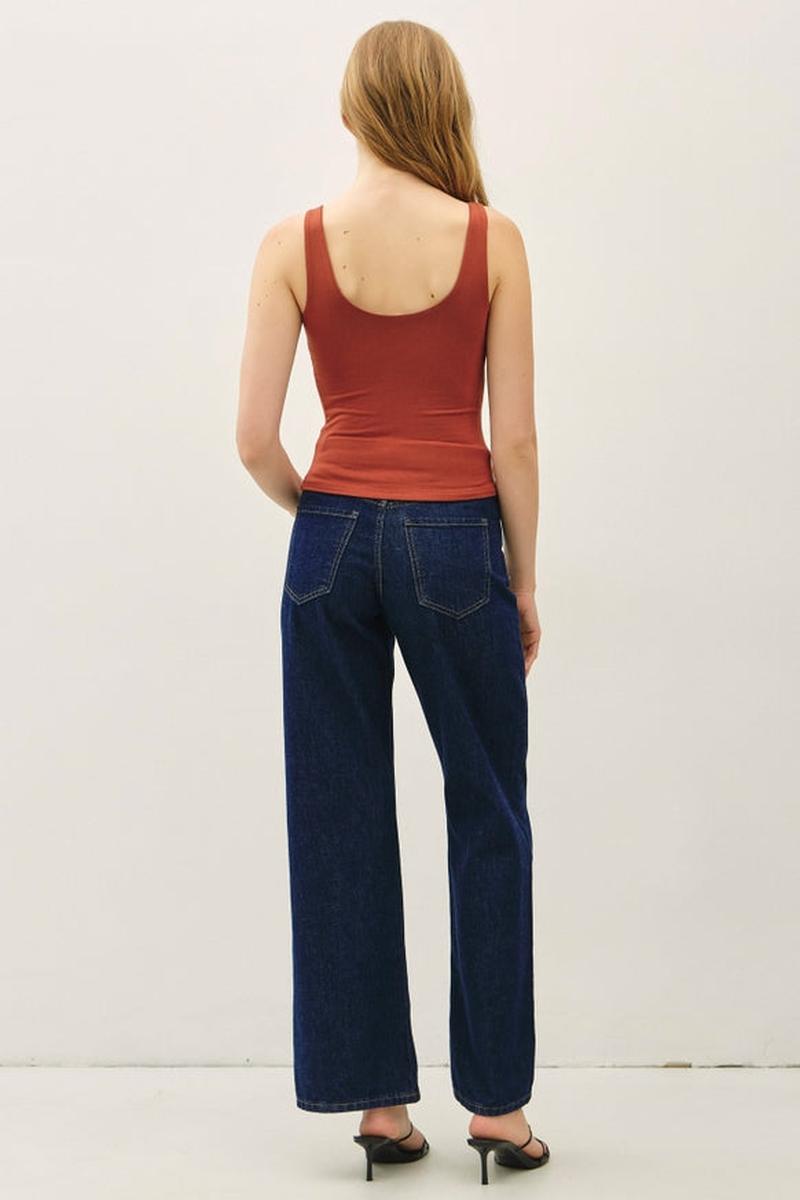 Be Cool - Soft Core Basic Scoop Neck Tank