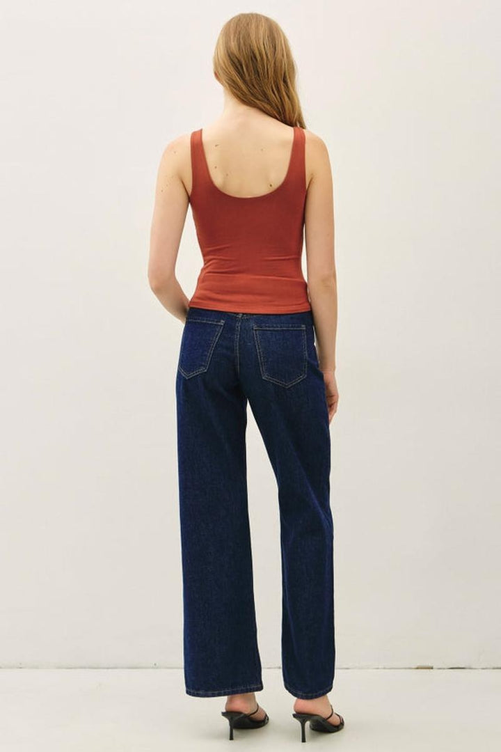 Be Cool - Soft Core Basic Scoop Neck Tank