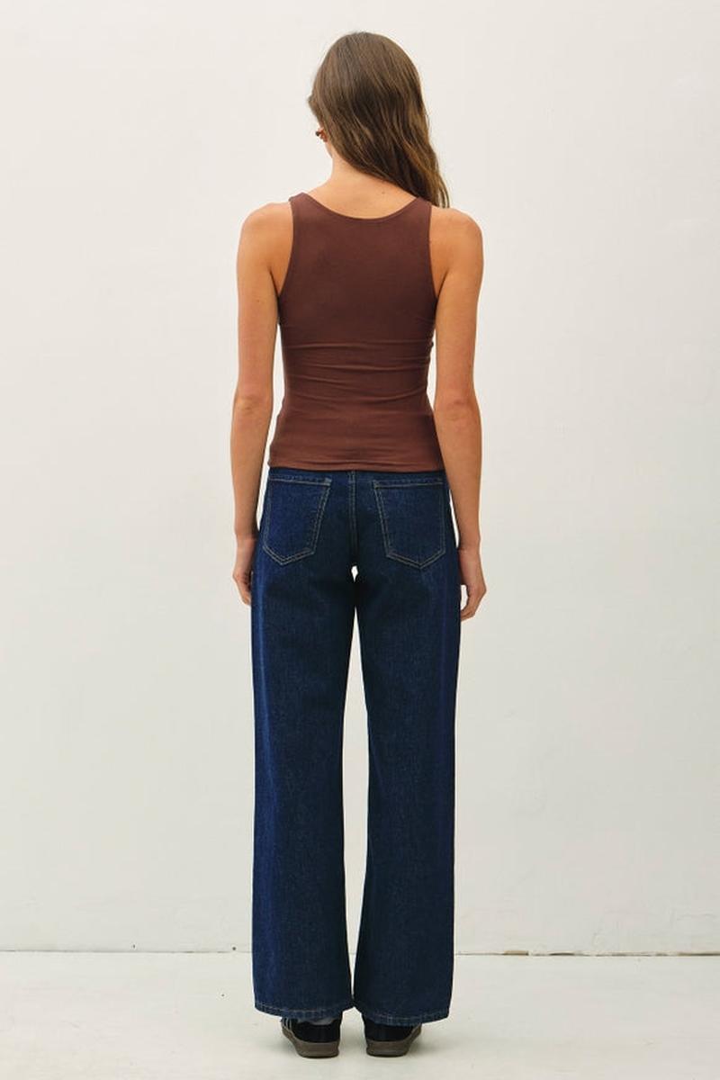 Be Cool - Basic Full Length V-Neck Tank