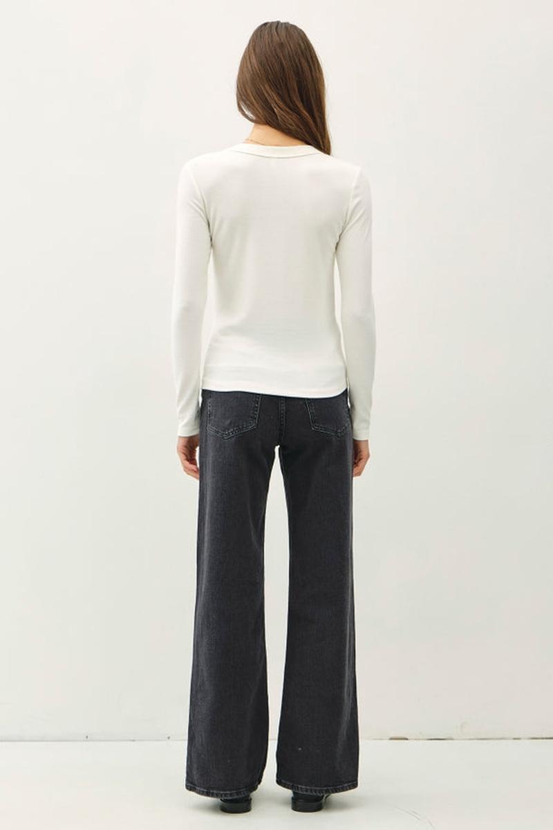 Be Cool - Round Neck Long Sleeve Top