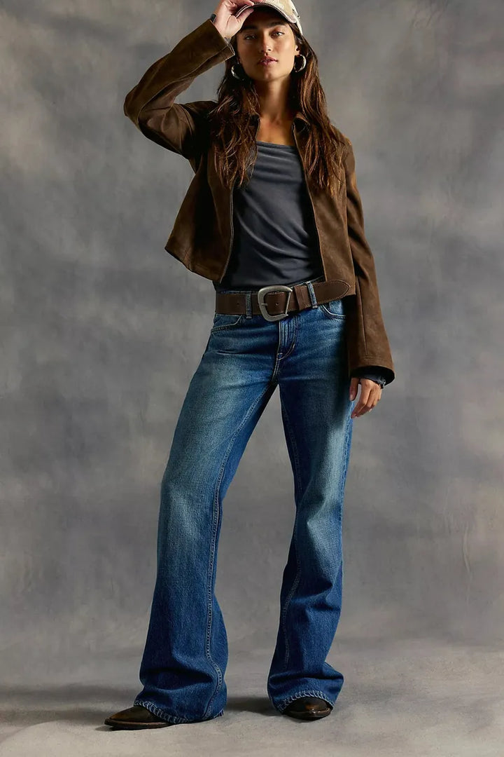 Free People - We The Free West Coast Relaxed Jeans in Humble