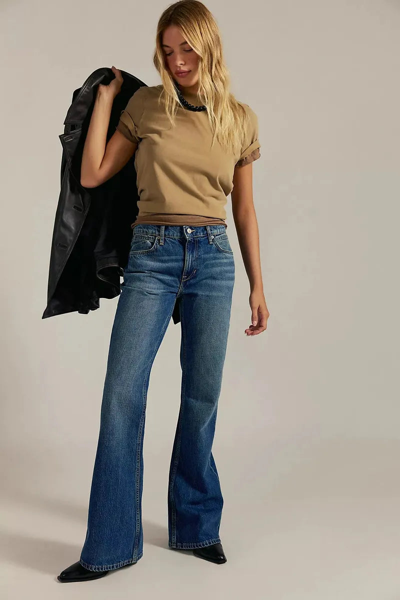 Free People - We The Free West Coast Relaxed Jeans in Humble