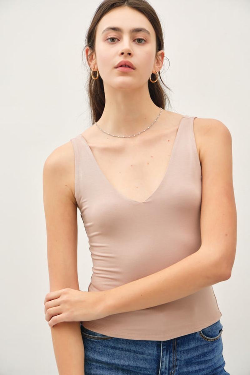 Be Cool - Basic V-Neck Tank
