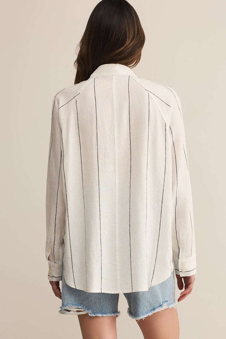 Z Supply - The Perfect Line Top in White