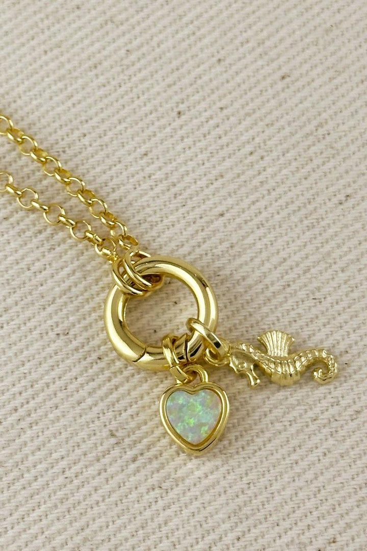 GoldFi - 18k Gold Filled Sea Horse Charm