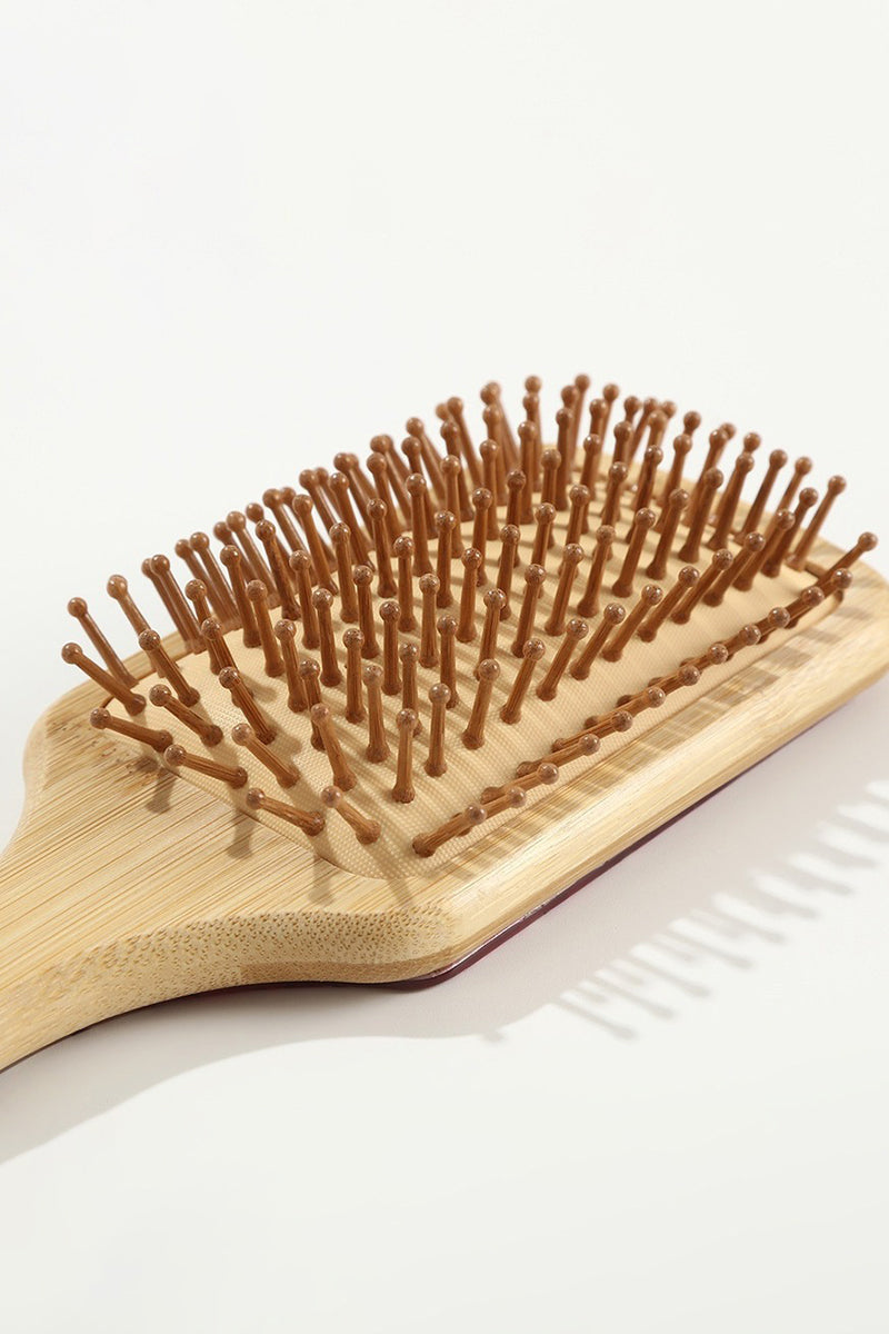 SoapElenGlen - Natural Bamboo Air Cushion Hair Brush with Acetate