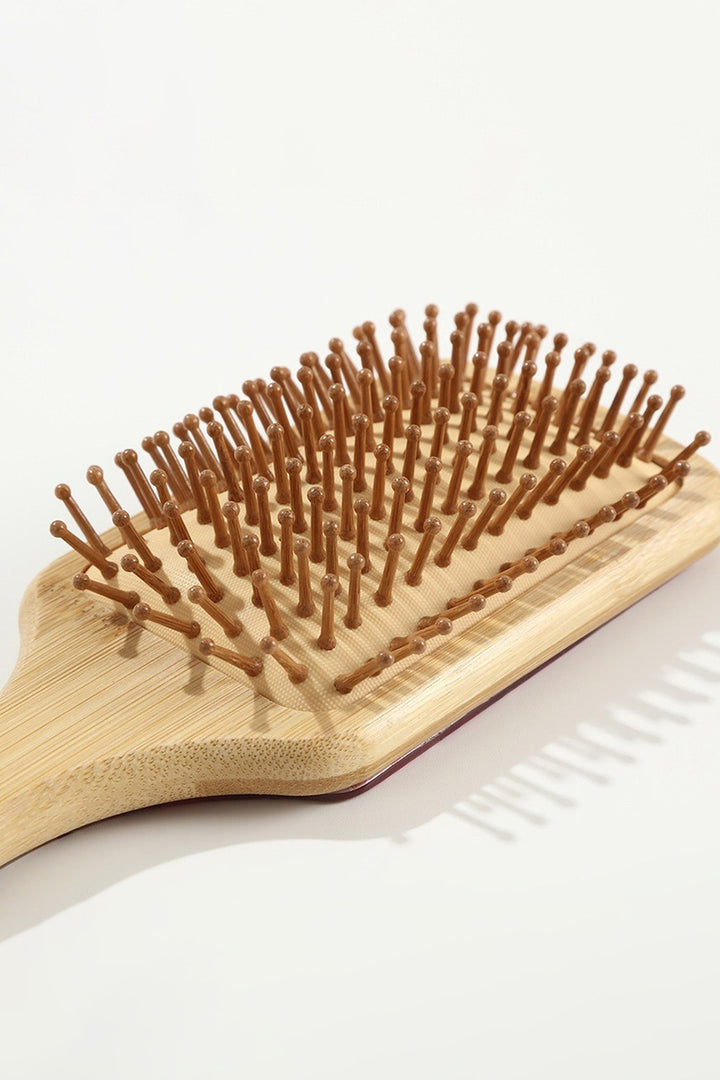 SoapElenGlen - Natural Bamboo Air Cushion Hair Brush with Acetate