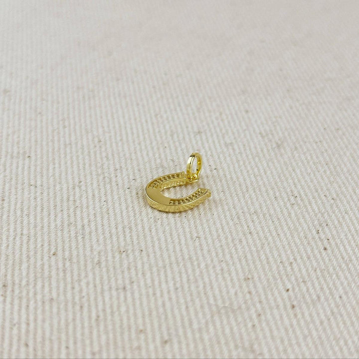 GoldFi - 18k Gold Filled Horseshoe Charm