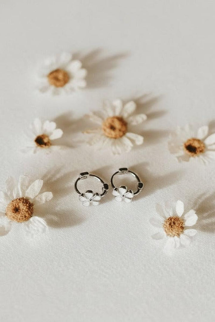 Mauve Jewelry Co. - Flower Mini Hoops