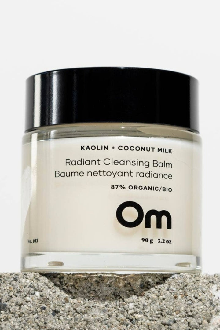 Om Organics - Radiant Cleansing Balm - Kaolin and Coconut Milk