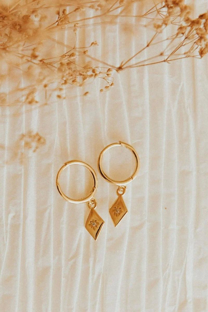 Mauve Jewelry Co. - Nova Hoops in Gold Vermeil
