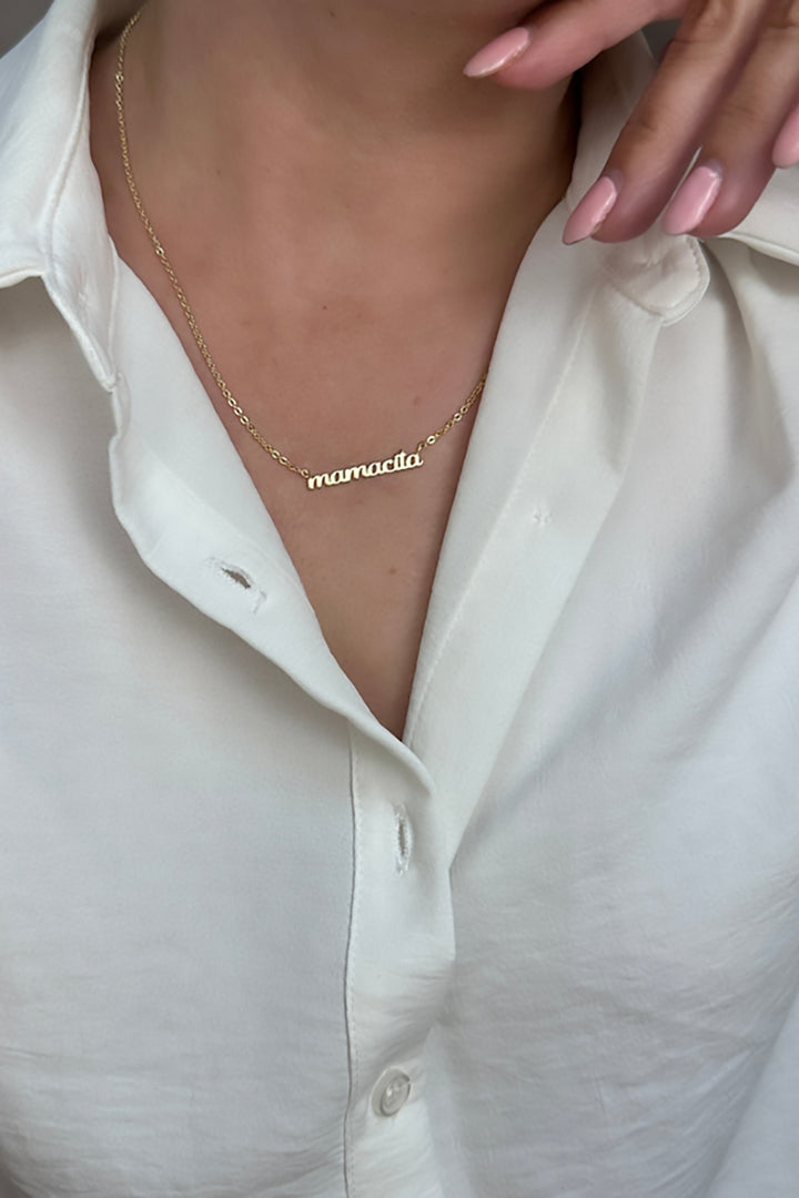 GoldFi - 18k Gold Filled Mamacita Necklace