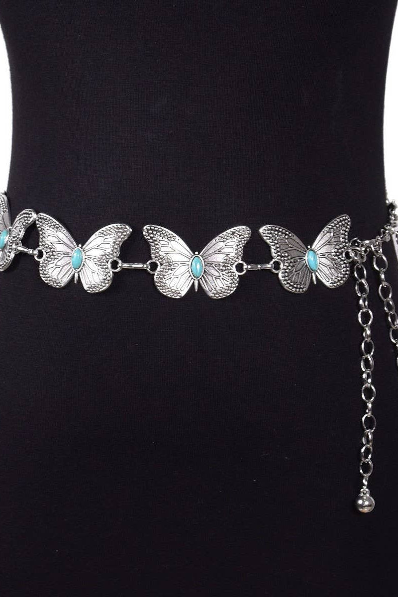 ACCITY - Casual Retro Butterfly Waist Chain