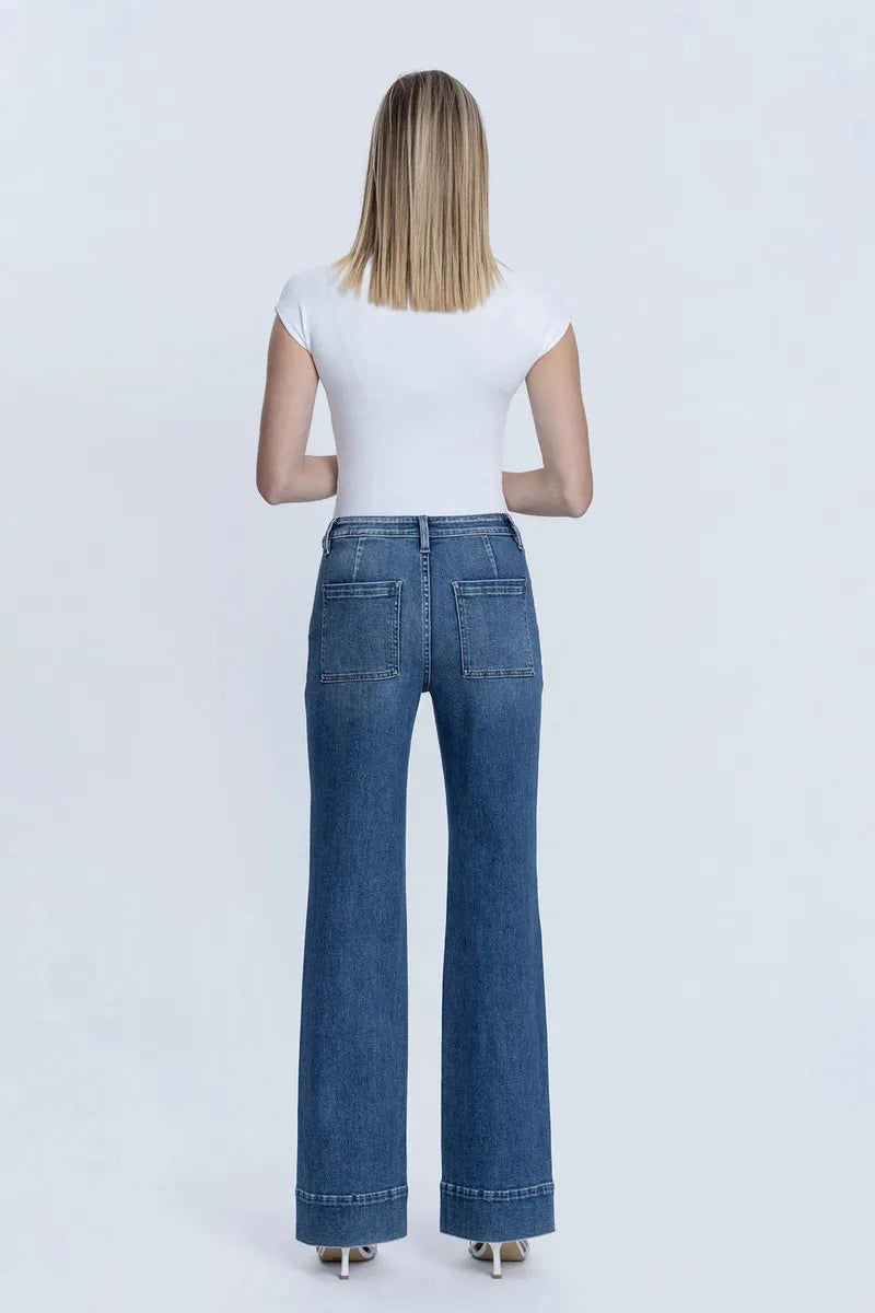 Flying Monkey - High Rise Vintage Flare in Truculent