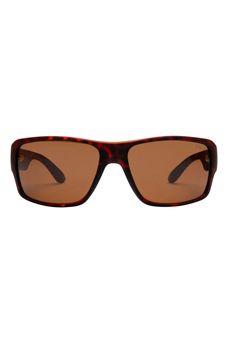 I-SEA - Free Bird with Tort Rubber Soft Touch Frames and Brown Polarized Lenses