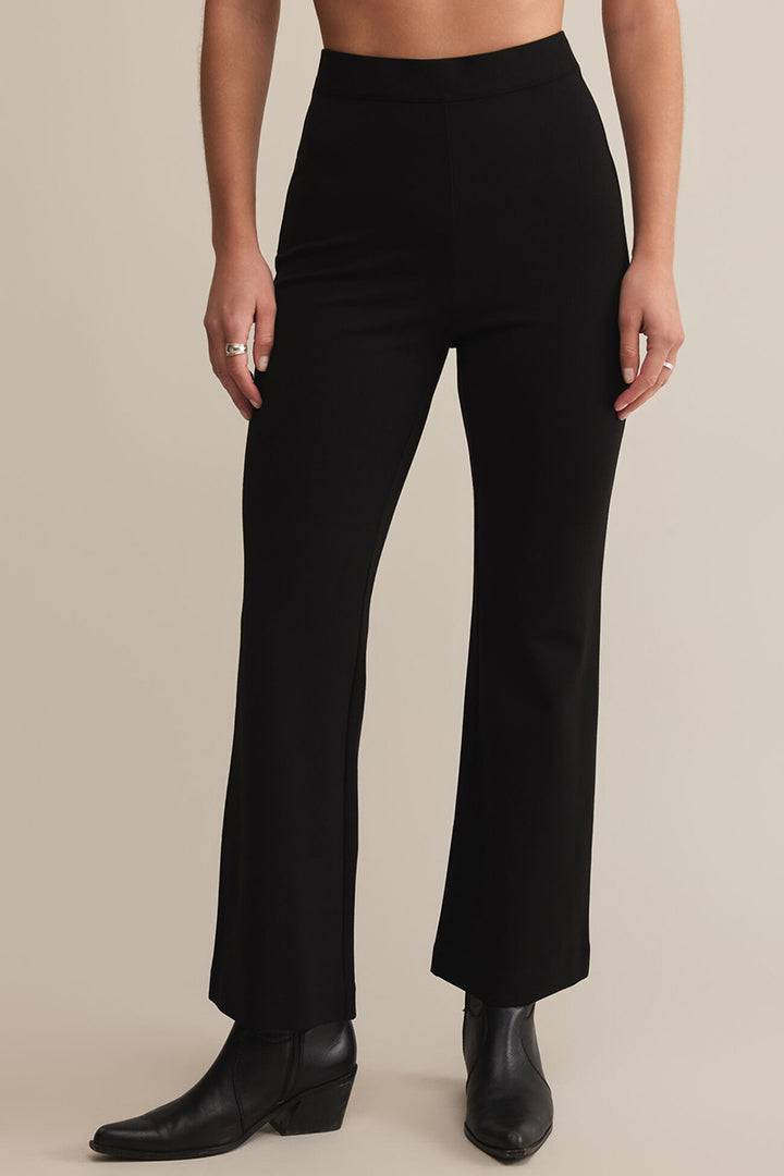 Z Supply - Do It All Slim Kick Pant in Black