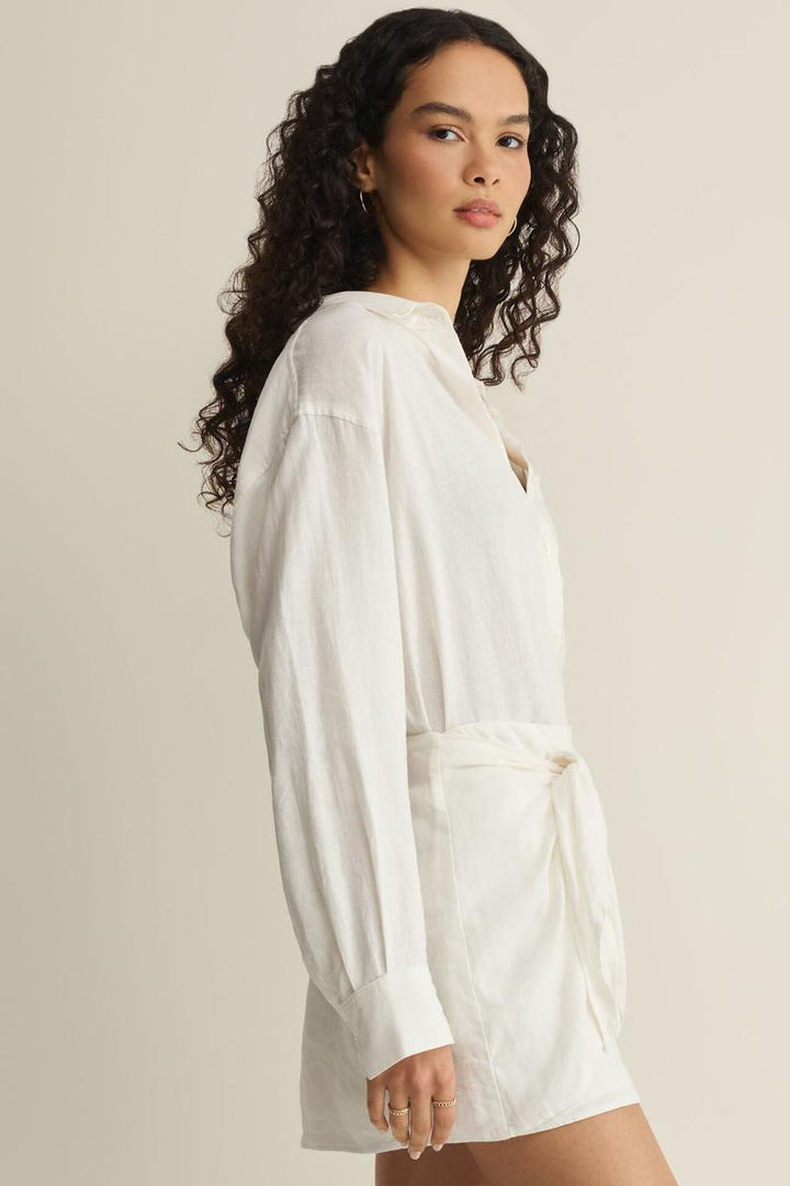Z Supply - The Perfect Button Up in White