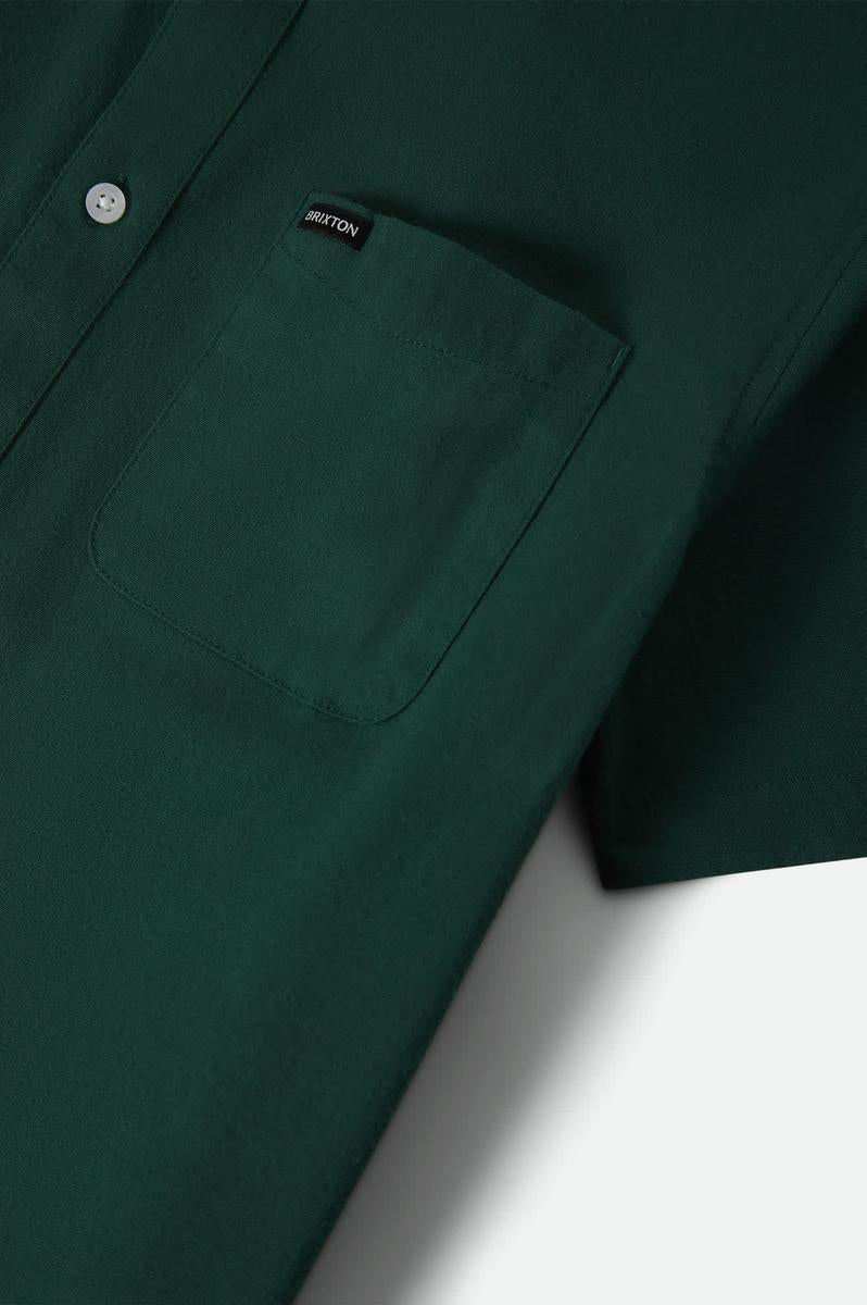 Brixton - Sanford Oxford Shirt in Primal Green