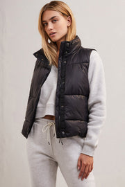 Z Supply - Just Right Puffer Vest in Black