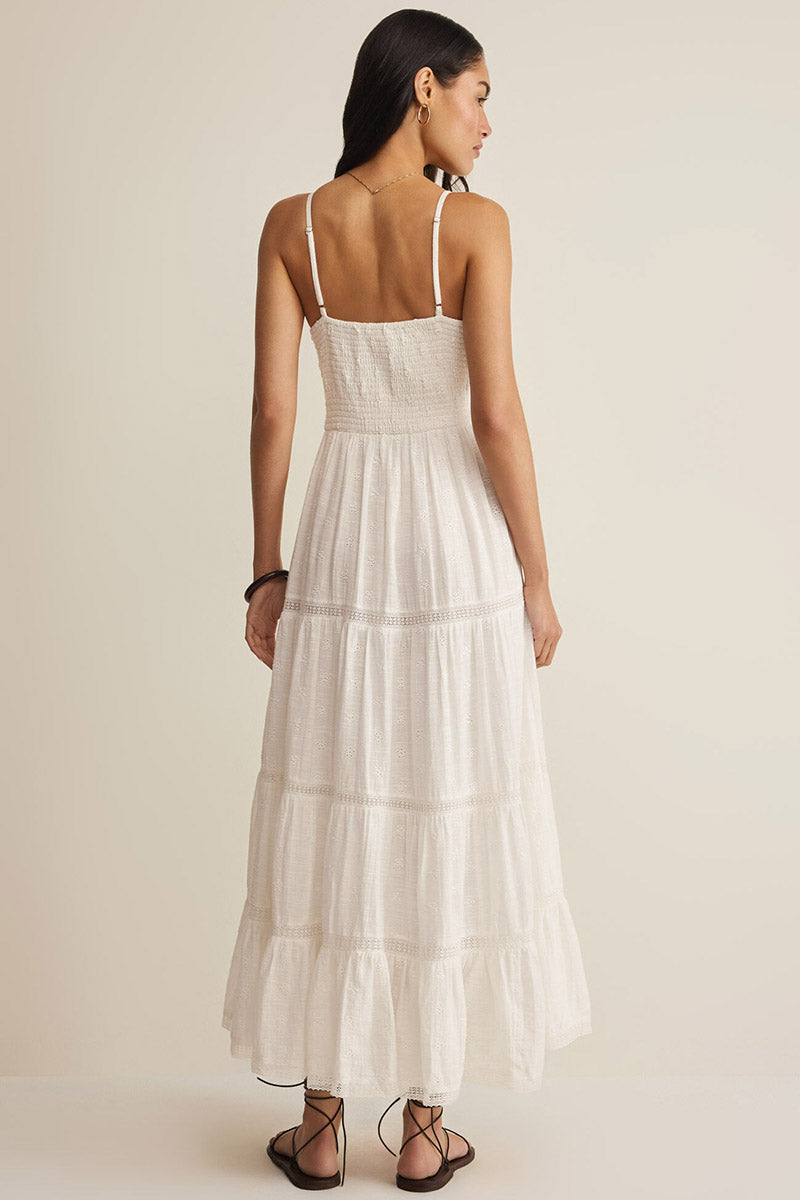 Z Supply - Behati Eyelet Midi Dress - White