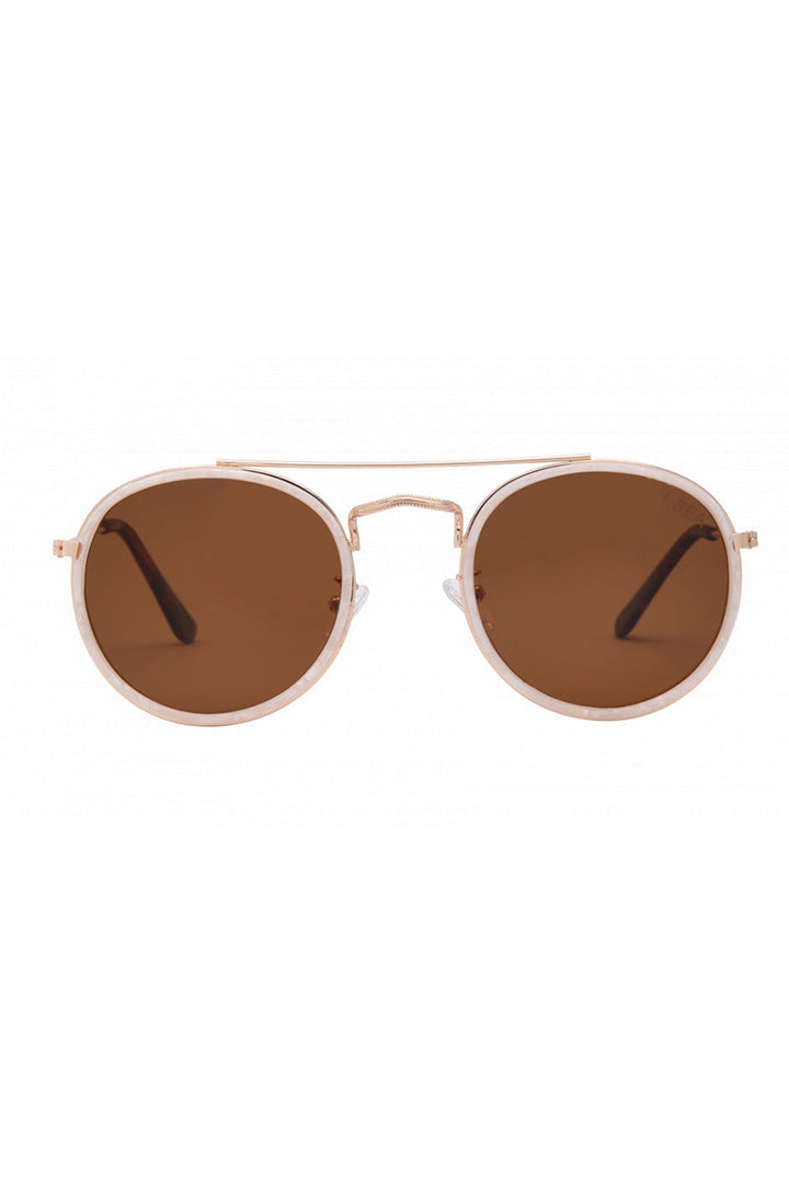 I-SEA - All Aboard with Pearl Frame and Brown Polarized Lenses