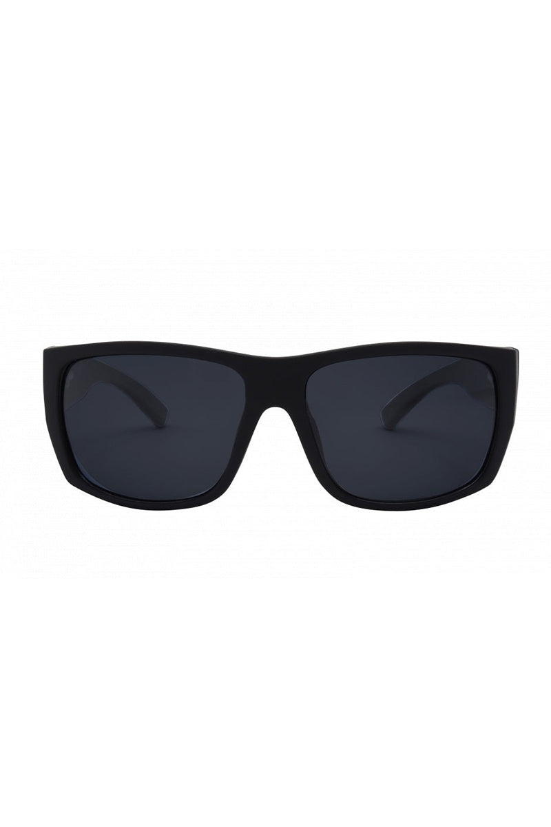 I-SEA - Captain with Black Frames and Smoke Polarized Lenses