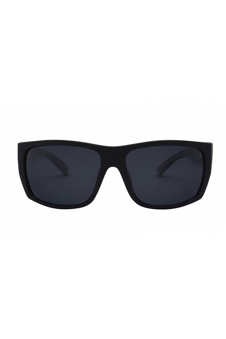 I-SEA - Captain with Black Frames and Smoke Polarized Lenses