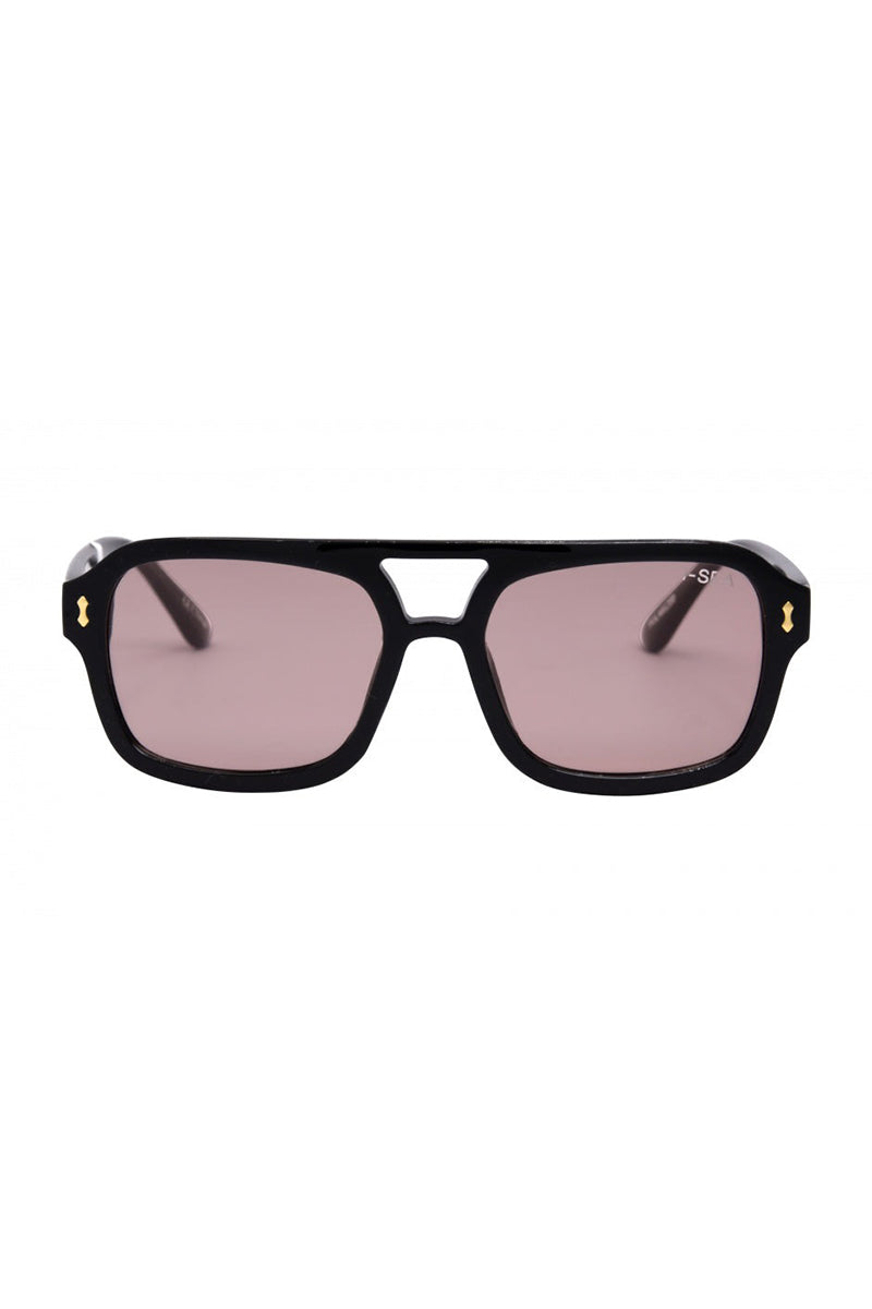 I-SEA - Royal with Black Frames and Peach Lenses